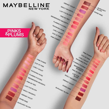 Maybelline New York Color Sensational Creamy Matte Lipstick / 636 Lively Violet