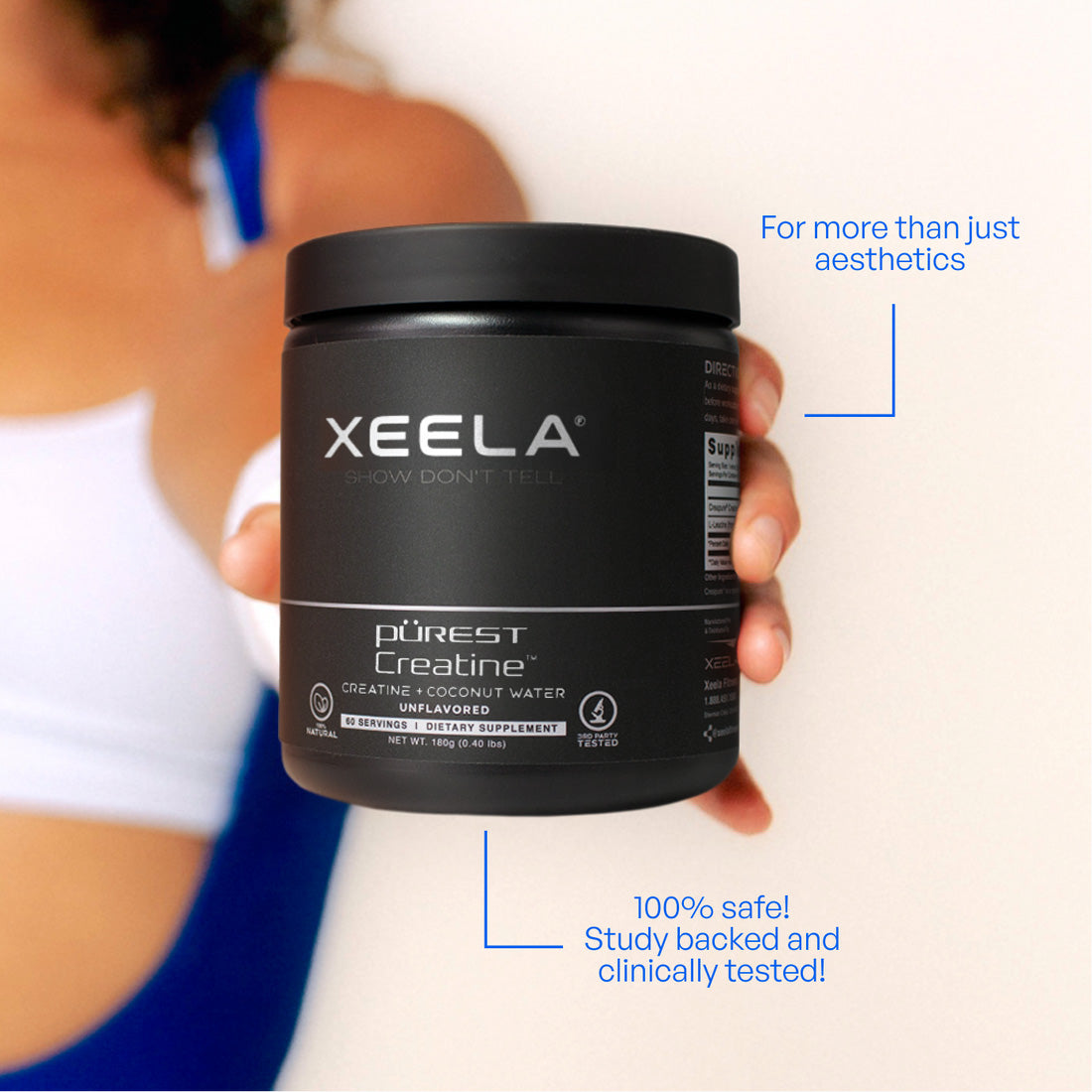 CLEAN CREATINE by Xeela® Fitness