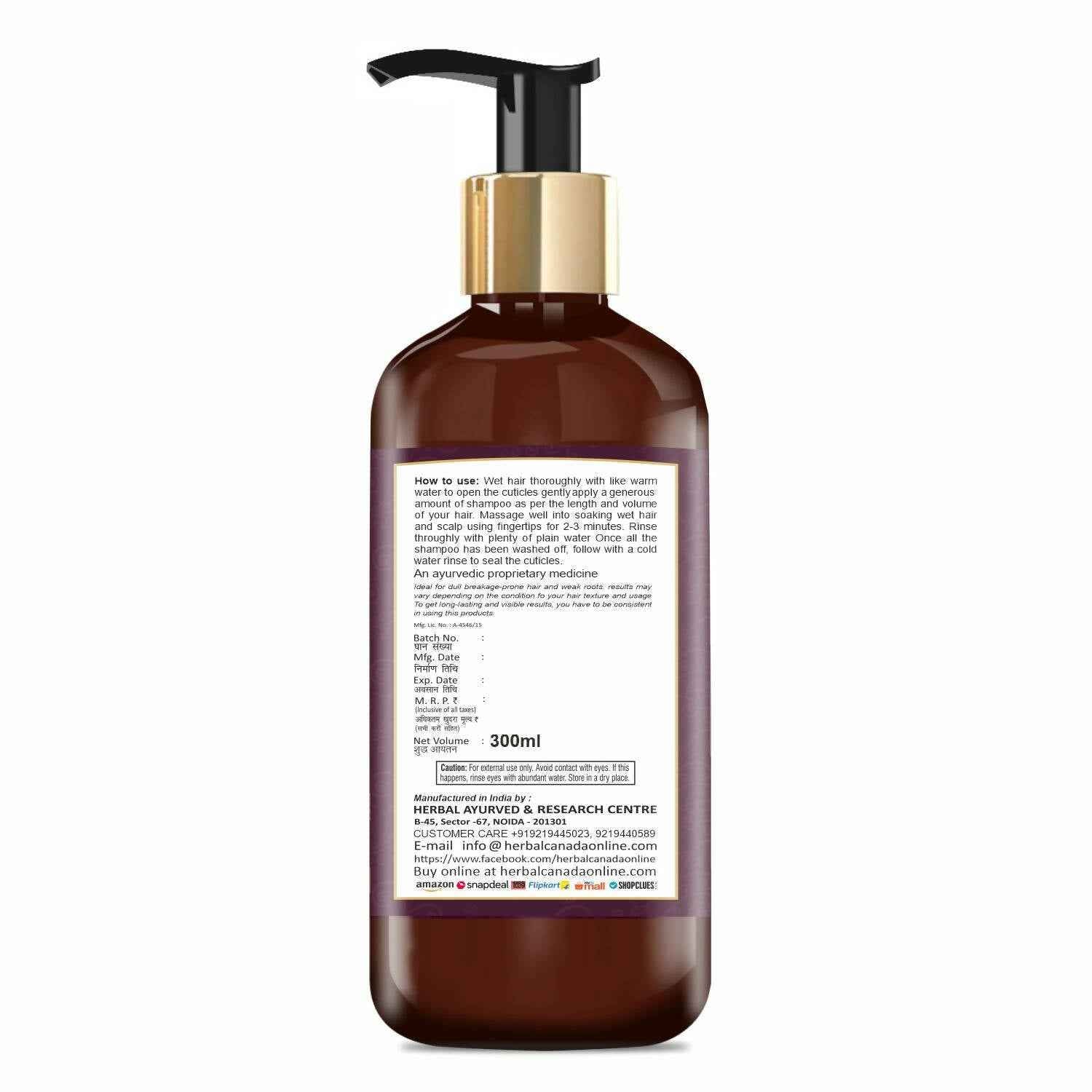 Herbal Canada Onion Hair Shampoo