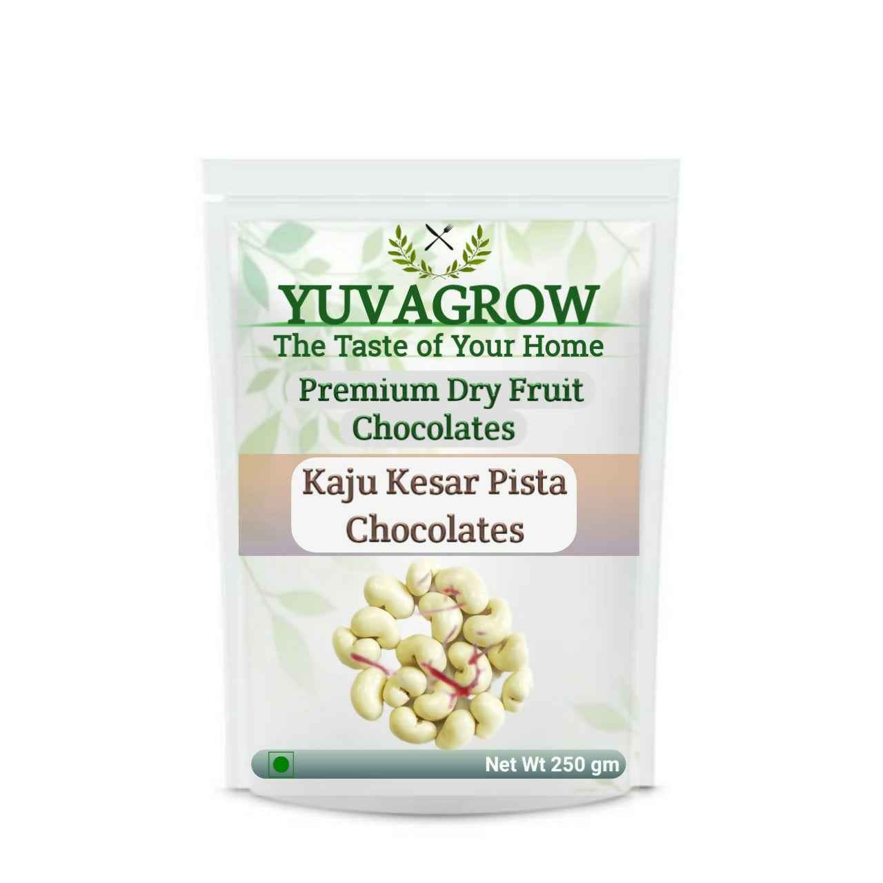 Yuvagrow Kaju Kesar Pista Chocolates