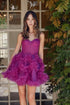 Nox Anabel Y859 Dress Strapless Sweetheart A-Line Ruffled Skirt by DiscountDressShop