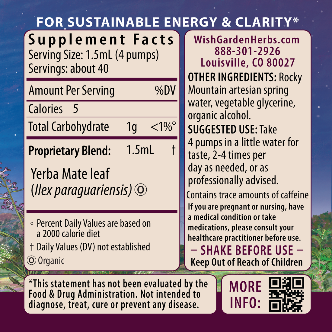 Yerba Mate by WishGarden Herbs