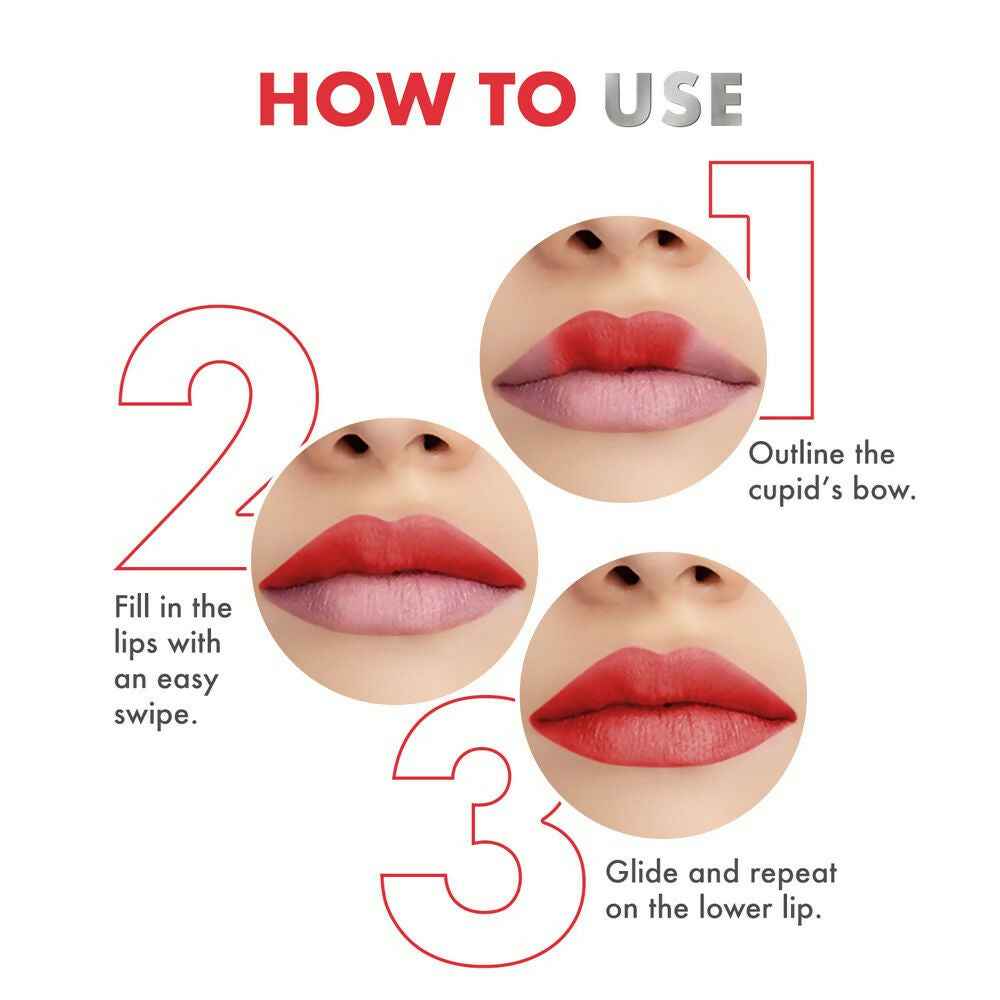 Lakme Cushion Matte Lipstick - Red Bomb Shell