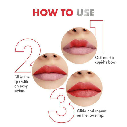 Lakme Cushion Matte Lipstick - Red Bomb Shell