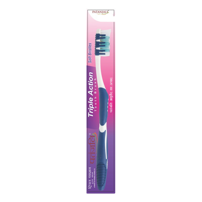 Patanjali Triple Action Tooth Brush