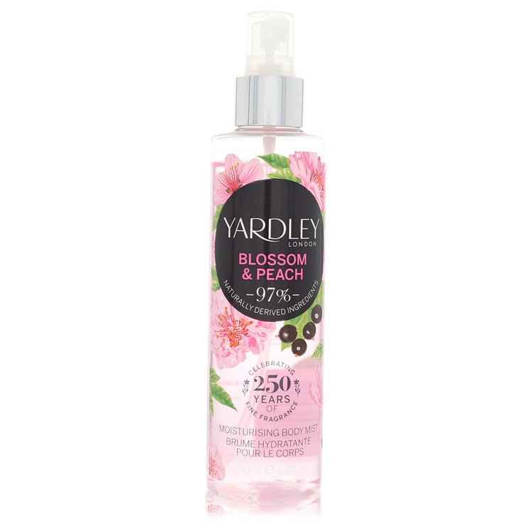Yardley Blossom &amp; Peach by Yardley London Moisturizing Body Mist 6.8 oz for Women