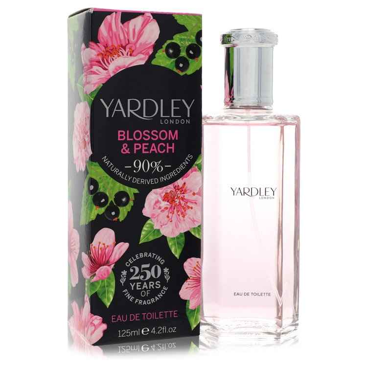 Yardley Blossom &amp; Peach by Yardley London Eau De Toilette Spray 4.2 oz for Women