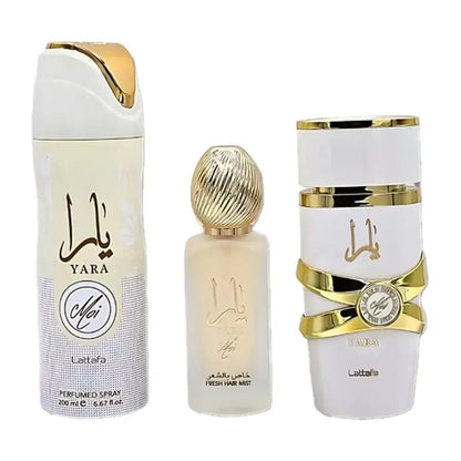 Yara Moi By Lattafa For Women EDT Spray (3pc Git Set) - DestGlow