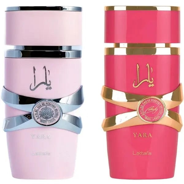 Yara &amp; Candy By Lattafa 2 Pcs Set  EDP Spray