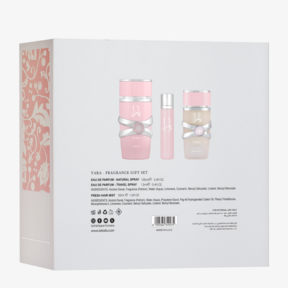 Yara 3pcs Gift Set by Lattafa USA