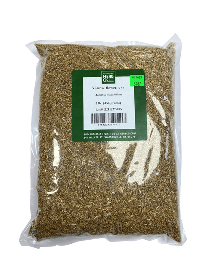 Yarrow Flowers, Cut, Sifted by Country Life Natural Foods