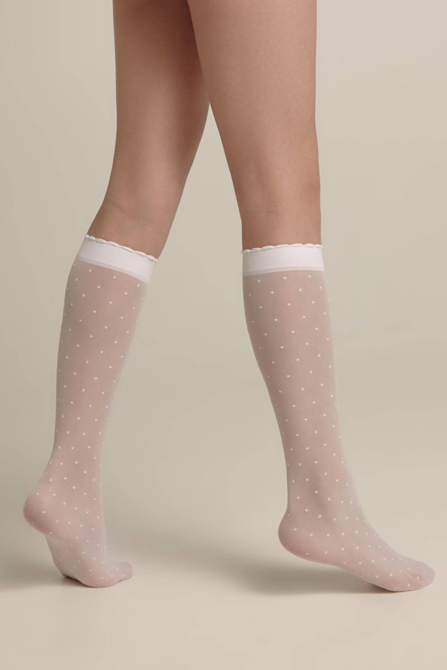 Conte Knee-Highs for girls Dots 20 Den