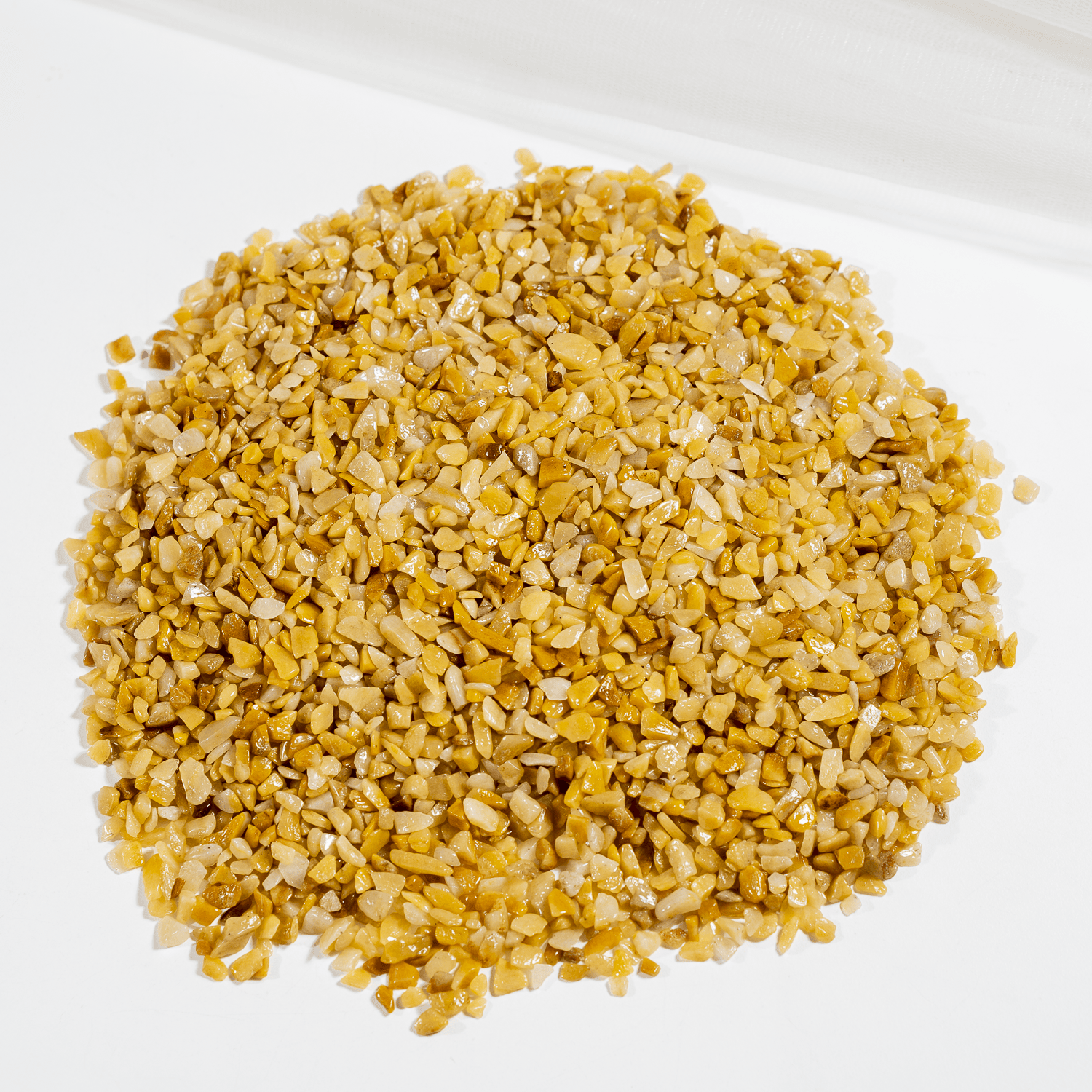 Raw Yellow Aventurine Crystal Chips.  DestGlow