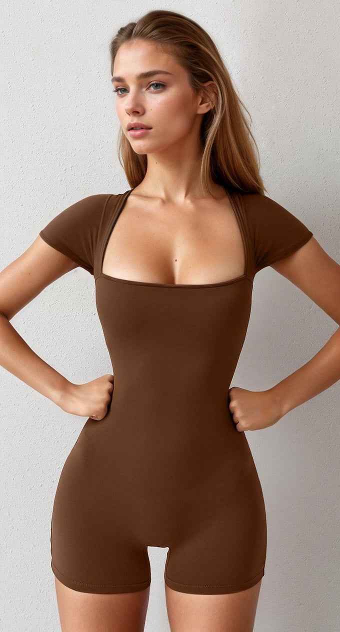 Cap Sleeve Bodysuit Romper