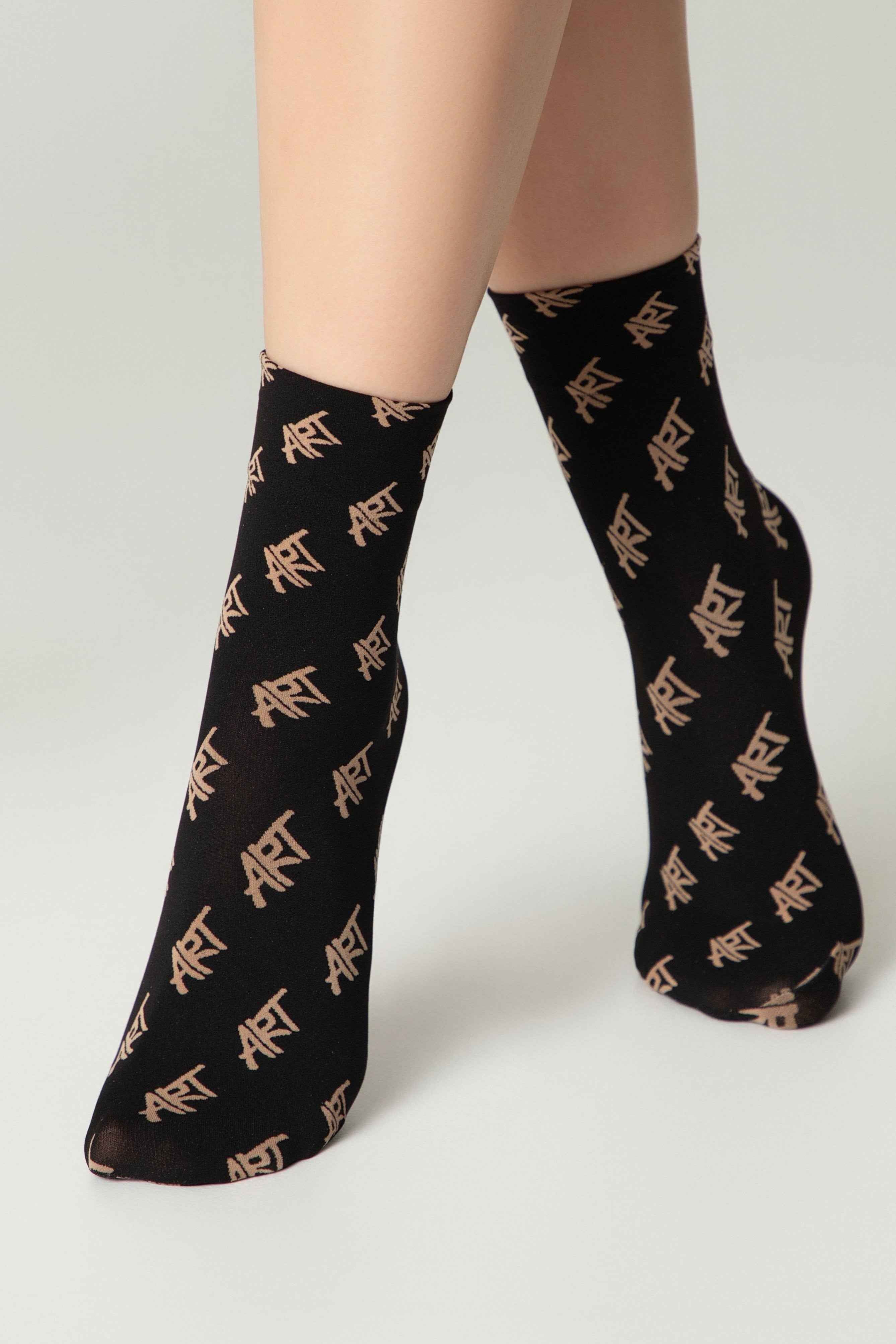 Dense Socks Conte Fantasy - "Art" Designs