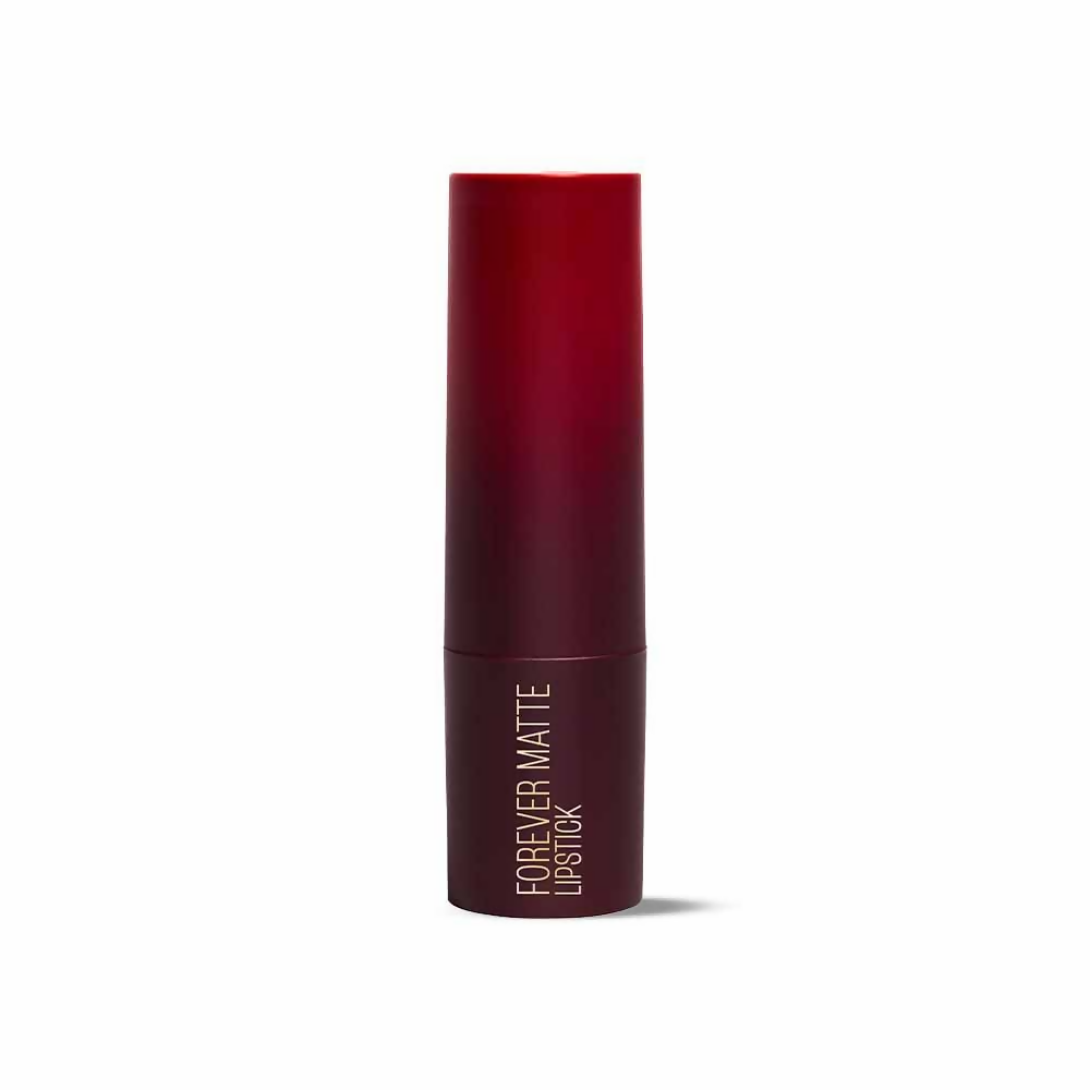 Lakme Forever Matte Lipstick, Made With French Rose Oil - Red Crimson