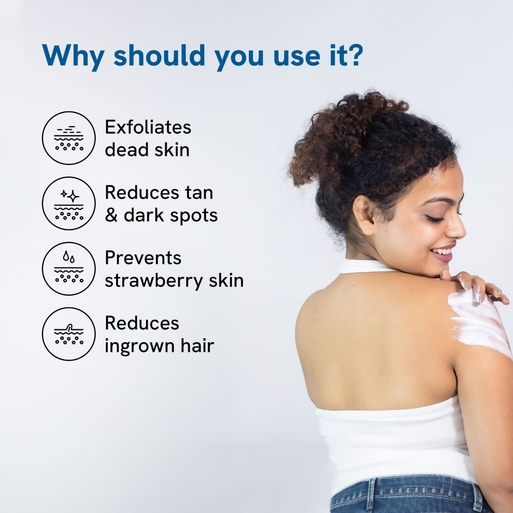 BeBodywise 10% AHA Lactic Acid Body Scrub