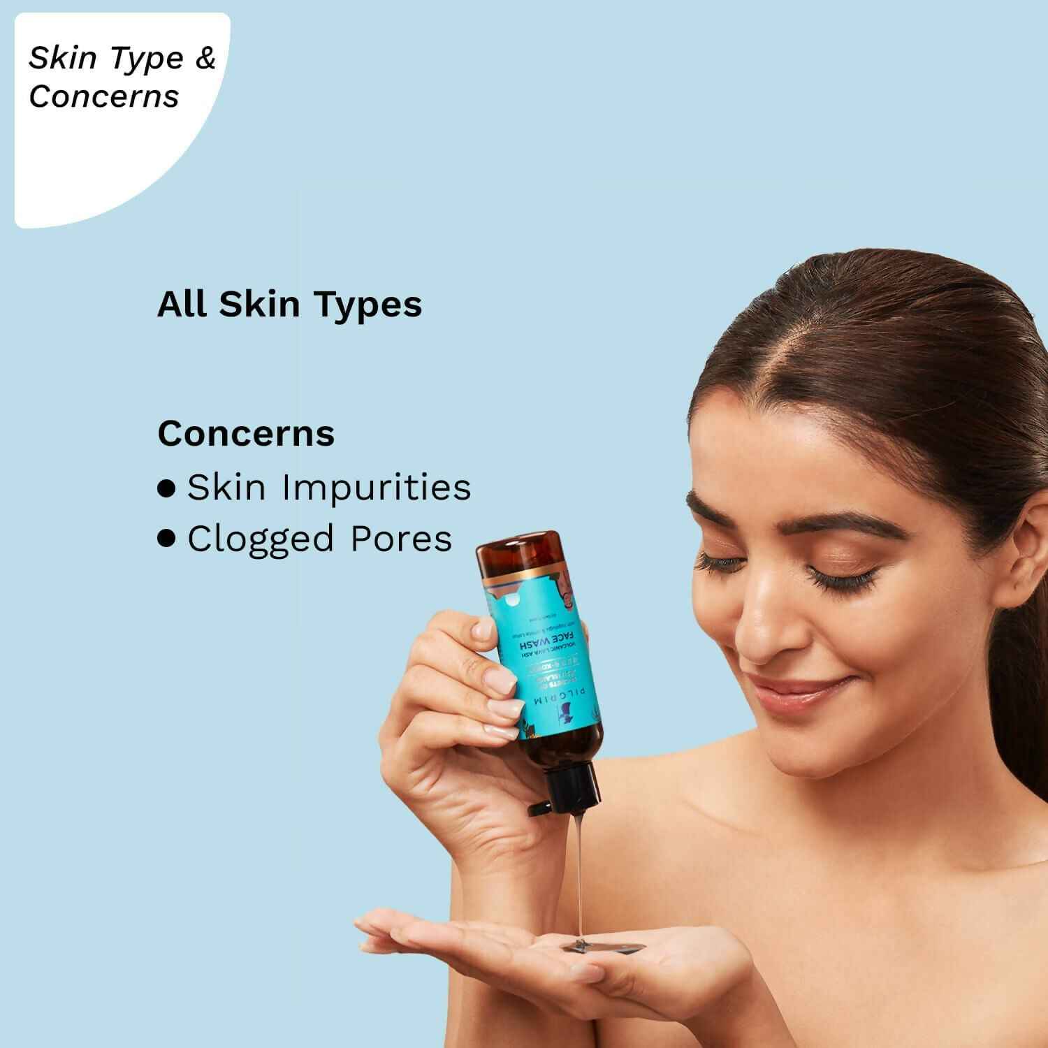 Pilgrim Face Wash with Yugdugu &amp; White Lotus