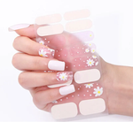 Daisy Dots Gel Nails