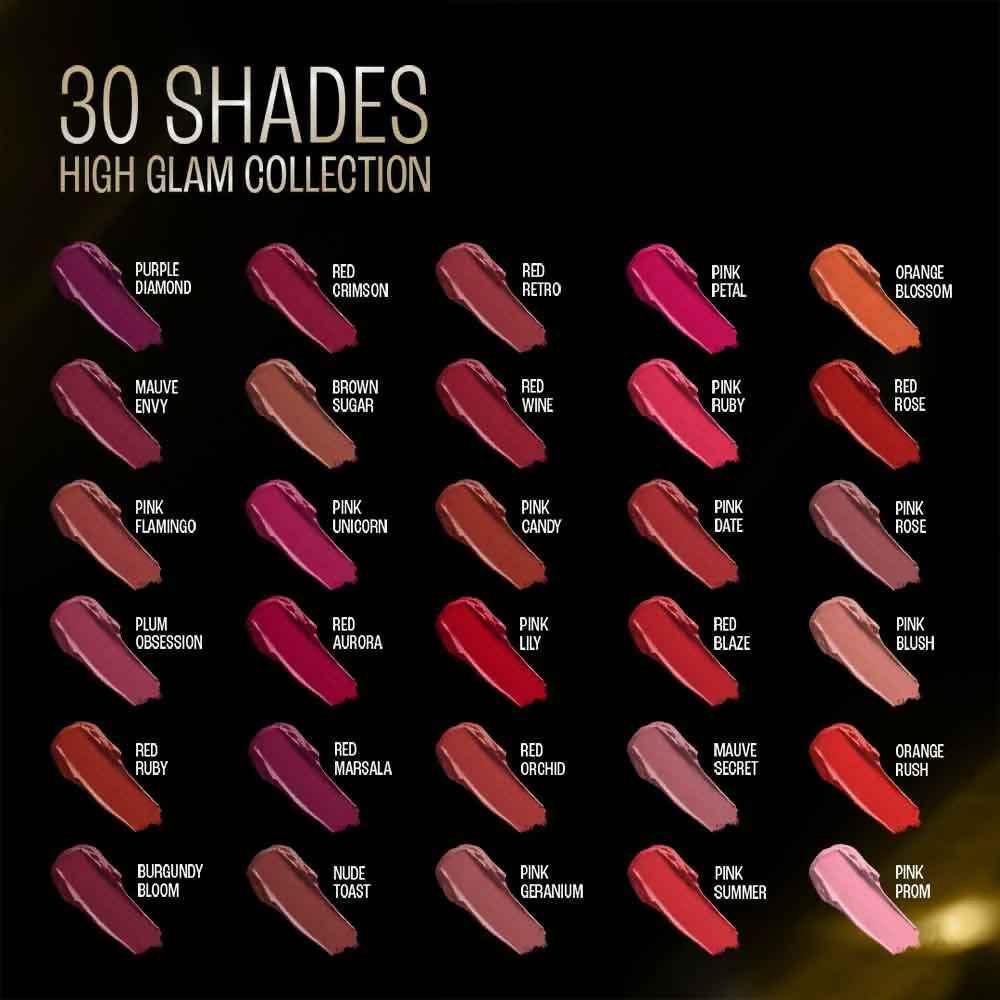 Lakme Forever Matte Lipstick, Made With French Rose Oil Extracts - Pink Geranium