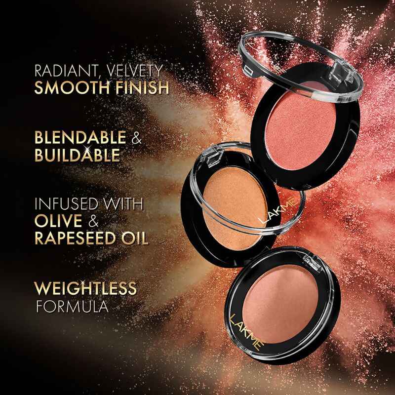 Lakme Face It Highlighter - Rose Gold