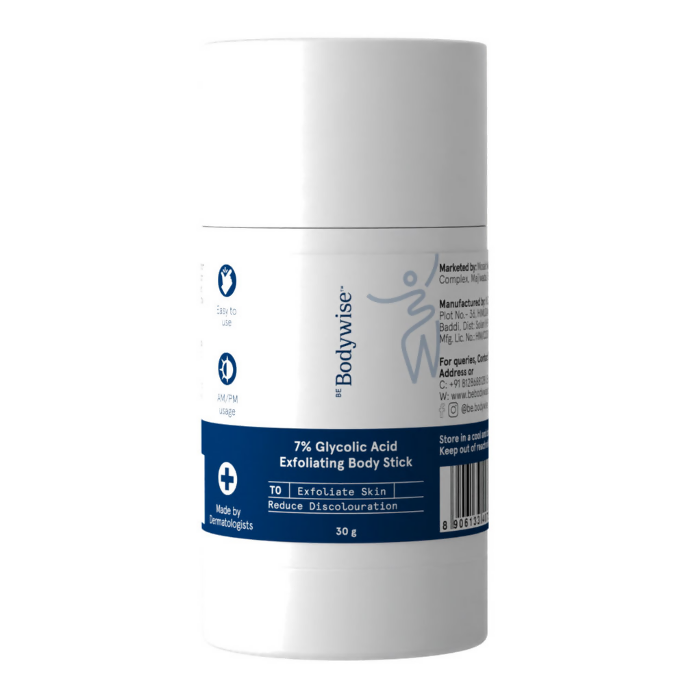 BeBodywise 7% Glycolic Acid Exfoliating Body Stick