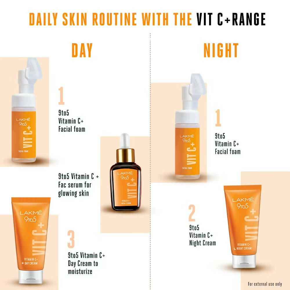 Lakme 9to5 Vitamin C+ Facial Foam