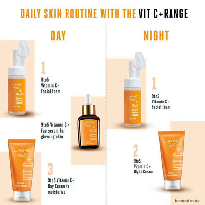 Lakme 9to5 Vitamin C+ Facial Foam
