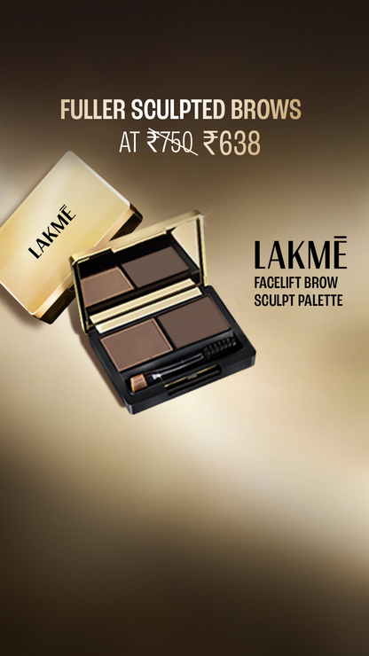 Lakme Facelift Brow Sculpt Palette