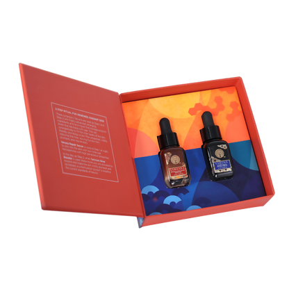 Forest Essentials High-Performance Day &amp; Night Face Serums Duo