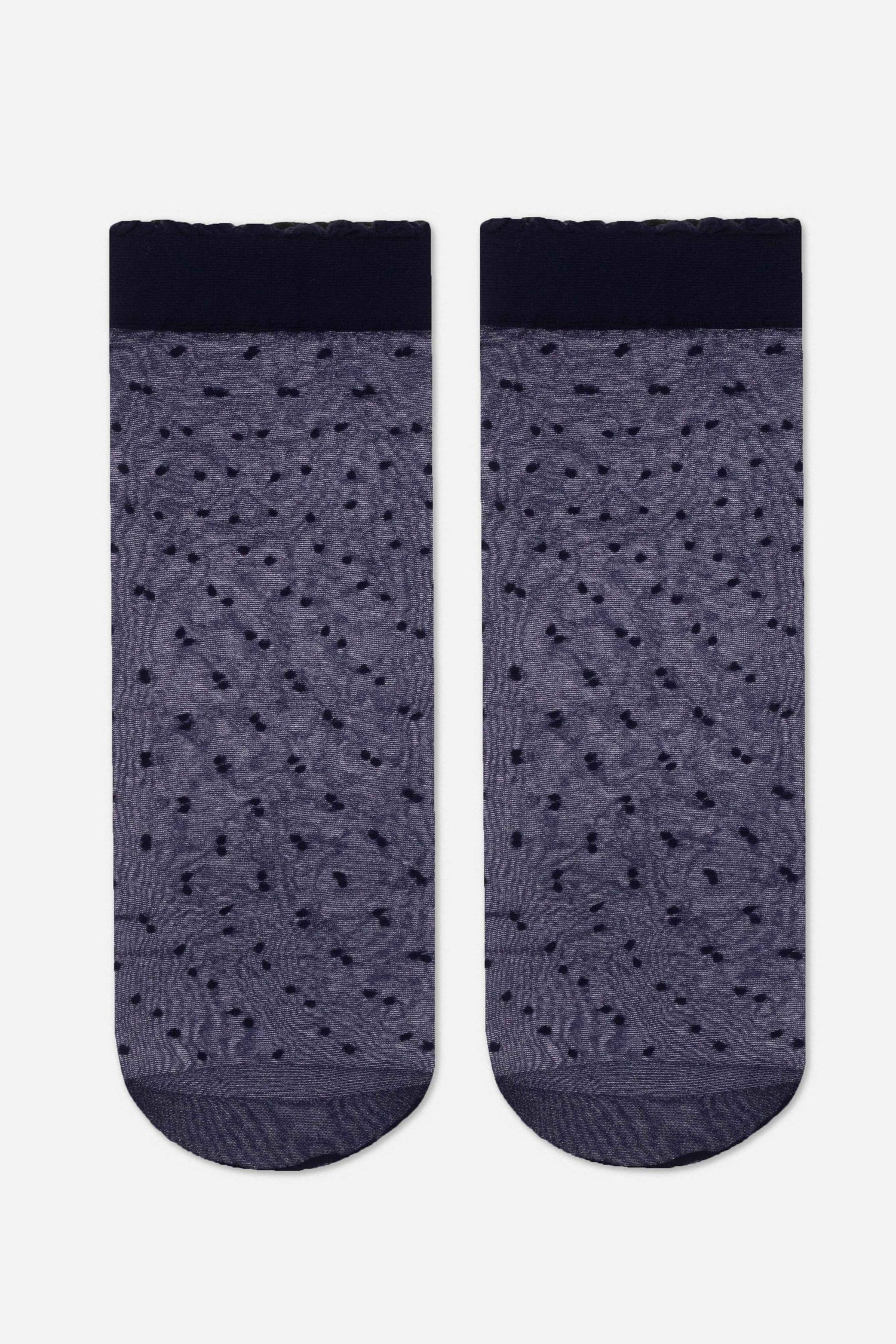 Socks Conte Fantasy - Polka Dot With a Cuff