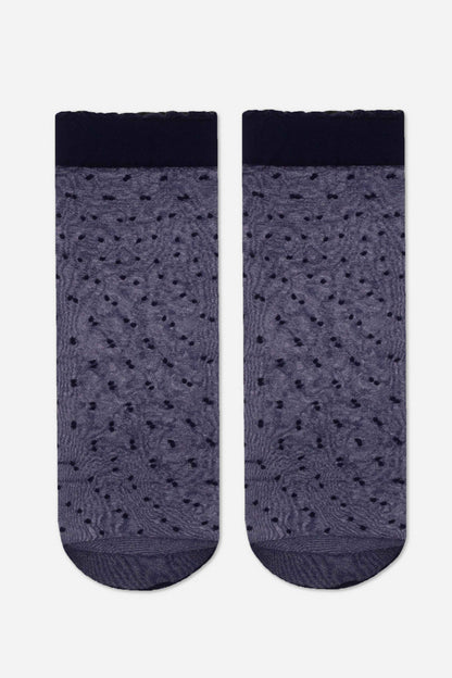 Socks Conte Fantasy - Polka Dot With a Cuff