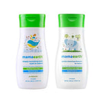 Mamaearth Deeply Nourishing Body Wash And Gentle Cleansing Shampoo For Babies (200ml+200ml)