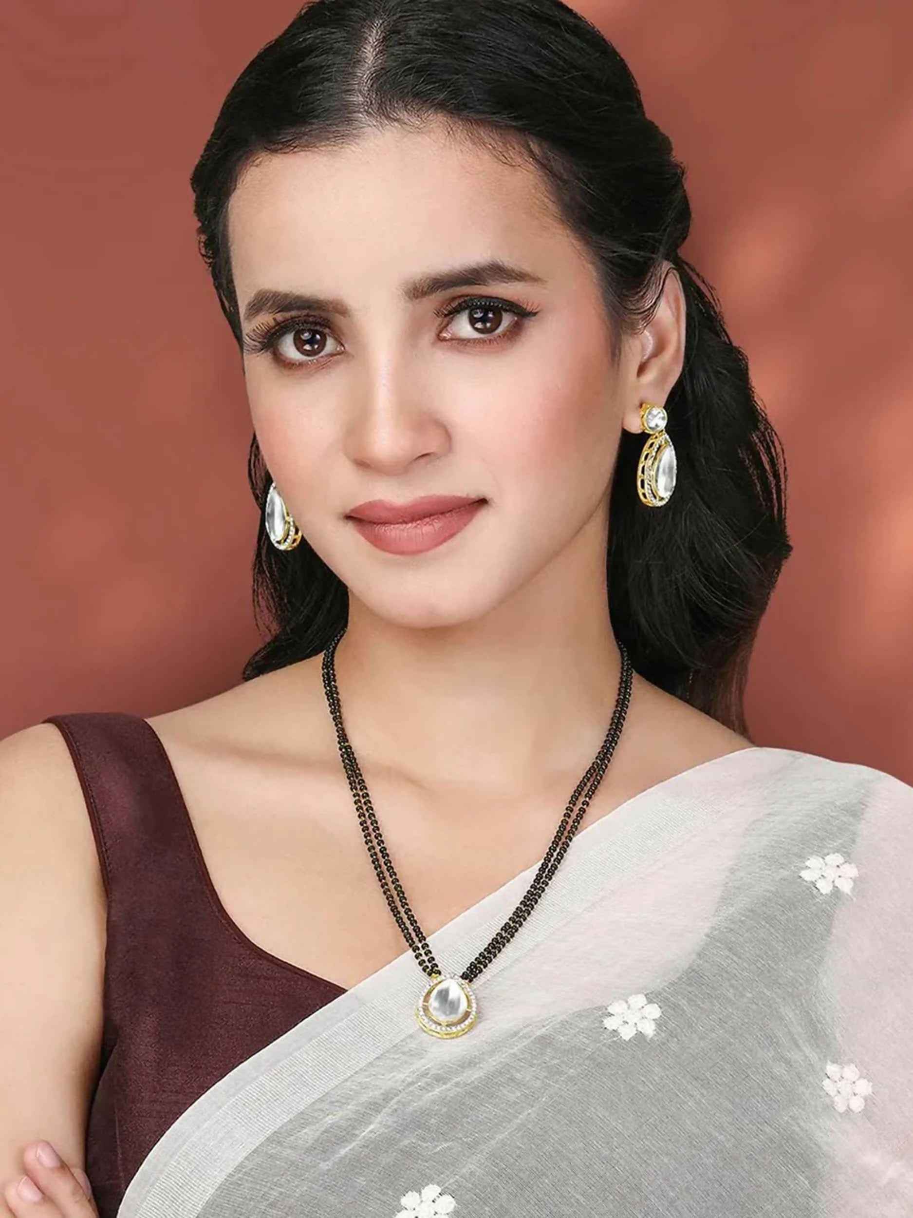 Joban Fashion Mangalsutra With Earrings For Women