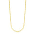 14k Yellow Gold Cable Chain Style Polished Necklace by Bids.com