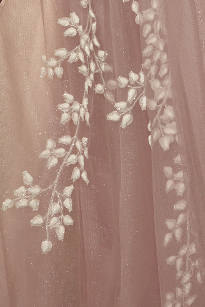Andrea &amp; Leo A1029 Angelonia Diamond Glitter Corset Gown