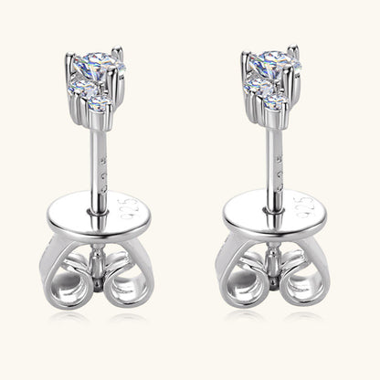Pure Sterling Silver Sparkala™ Stud Earrings - DestGlow
