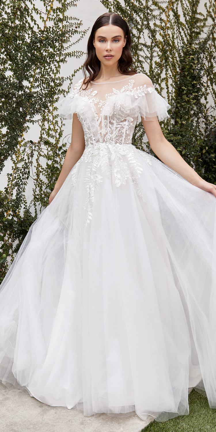 Andrea &amp; Leo A1070W Maurelle A-Line Wedding Gown