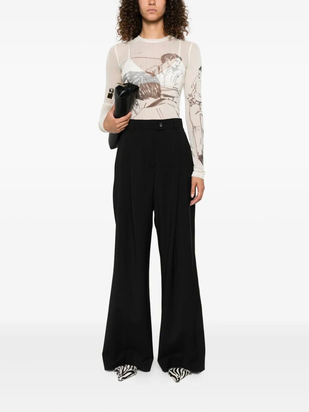 Sportmax Women Wide Leg Pants by Luosophy