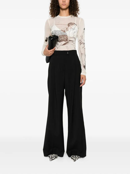 Sportmax Women Wide Leg Pants by Luosophy