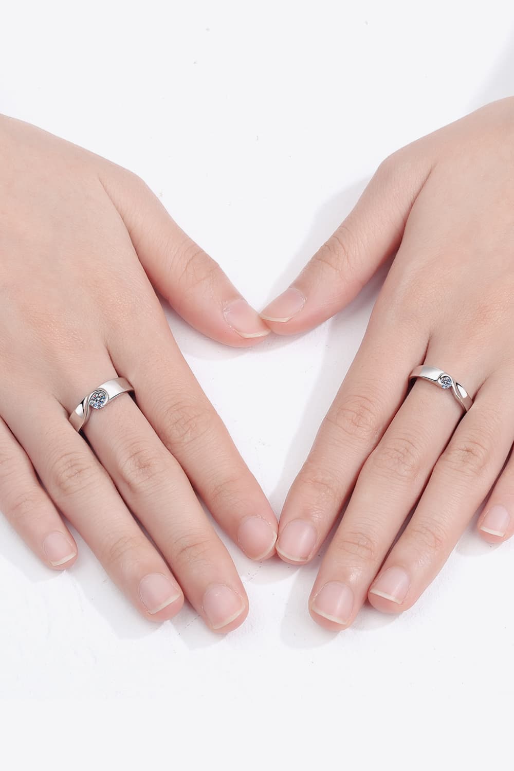 Sparkala™ Rhodium-Plated Inlaid Swirl Ring by Sparkala