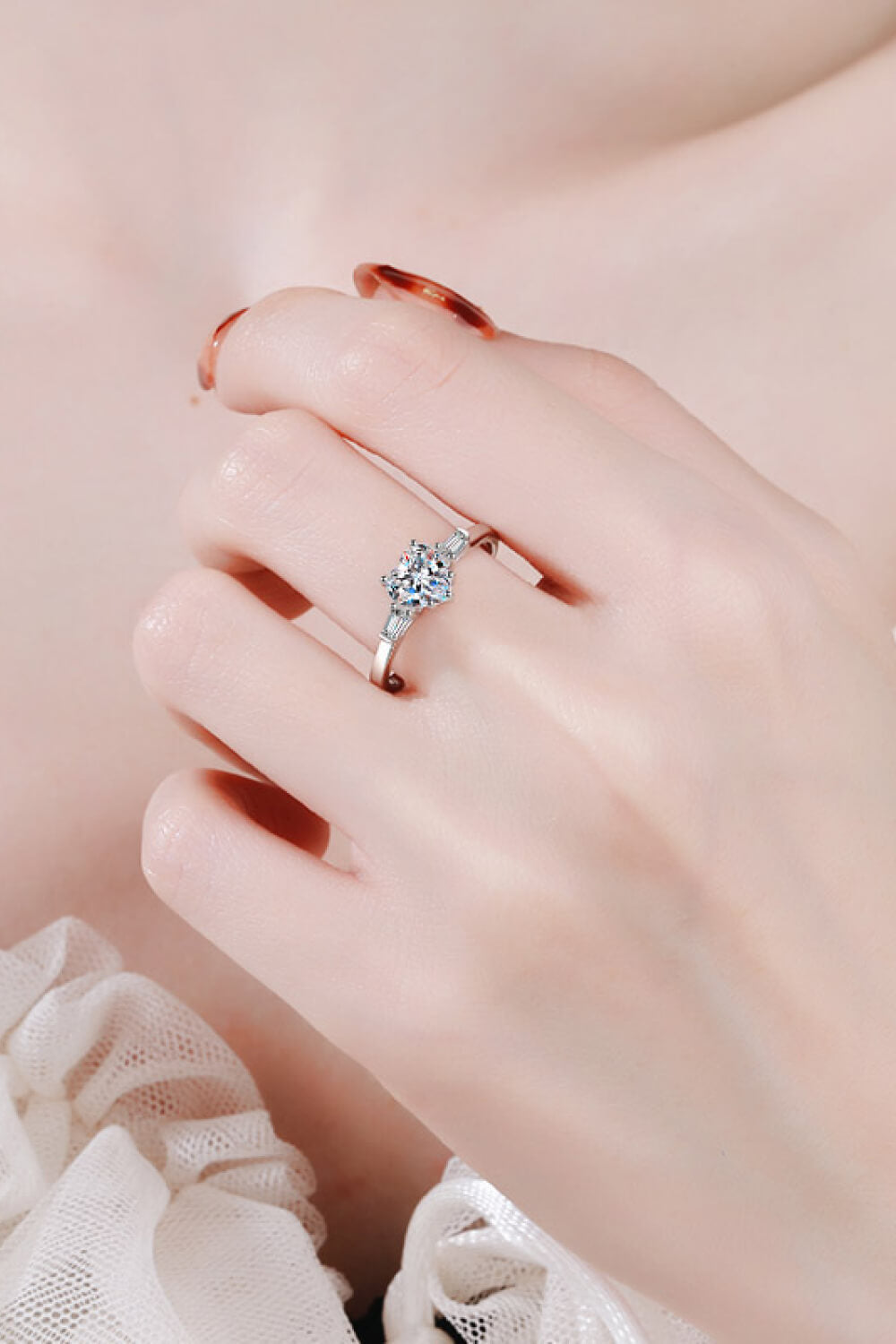 1.2 Carat Sparkala™ Heart Ring by Sparkala