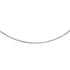 14k White Gold Chain in a Classic Omega Design (4 mm) by Bids.com
