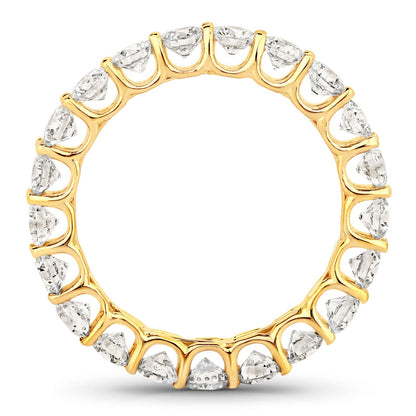 2.52 Carat Genuine Lab Grown Diamond 14K Yellow Gold Ring by Bids.com