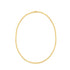 14k Yellow Gold Brick Omega Necklace  DestGlow