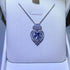 3 Carat Sparkala™ 925 Sterling Silver Heart Pendant Necklace by Sparkala