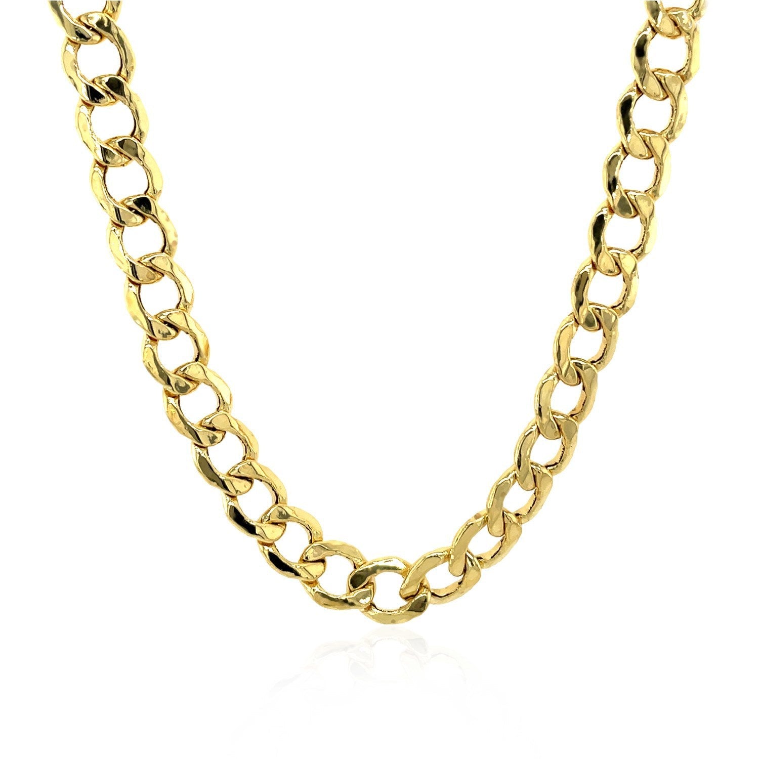 6.2mm 14k Yellow Gold Curb Chain by Bids.com