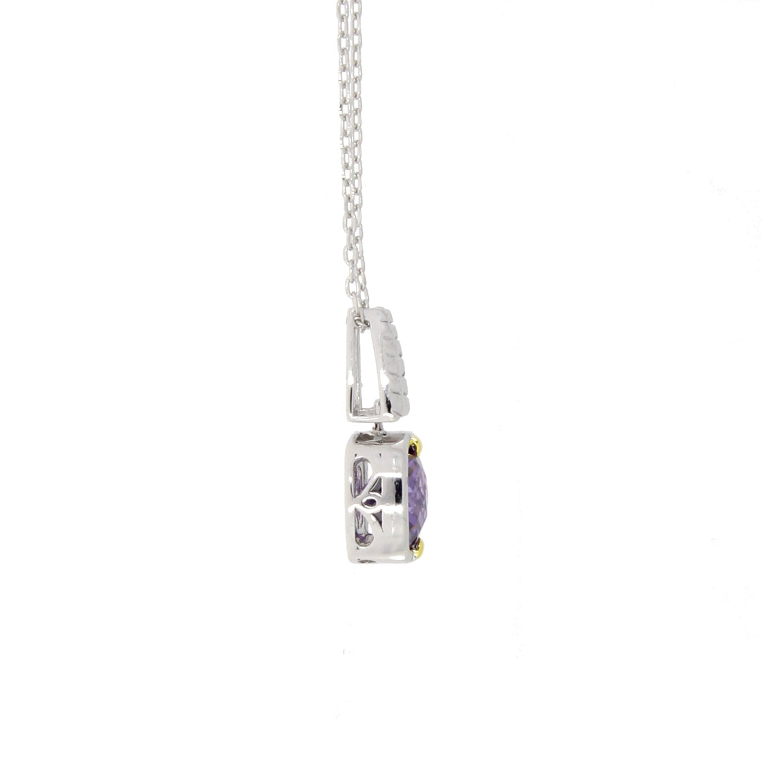 Cubic Zirconium Fashion Pendants Sterling Silver by Bids.com