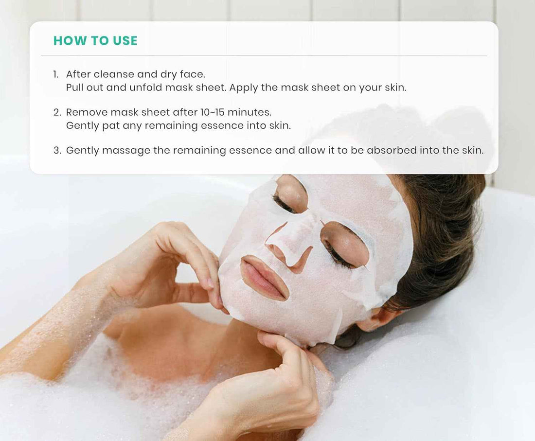 ] Facial Mask Sheet | Korean Skincare | Lighten, Moisturize, Firming Skin | Diminish Dark Spot &amp; Circles (16PRIMECOMBE)