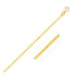 14k Yellow Gold Mariner Link Chain 1.2mm by Bids.com